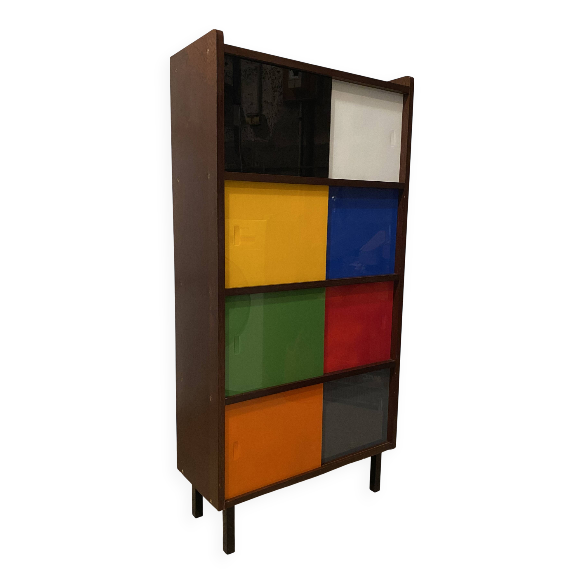 Bibliothèque/vitrine vintage
