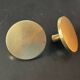 pair of old brass handle knobs