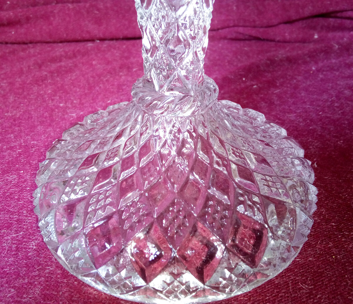 Pair of candlesticks way Crystal