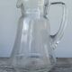 Art Deco glass pitcher