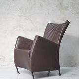 Leather Windy easy chair by Gijs Papavoine for Montis, 1990s