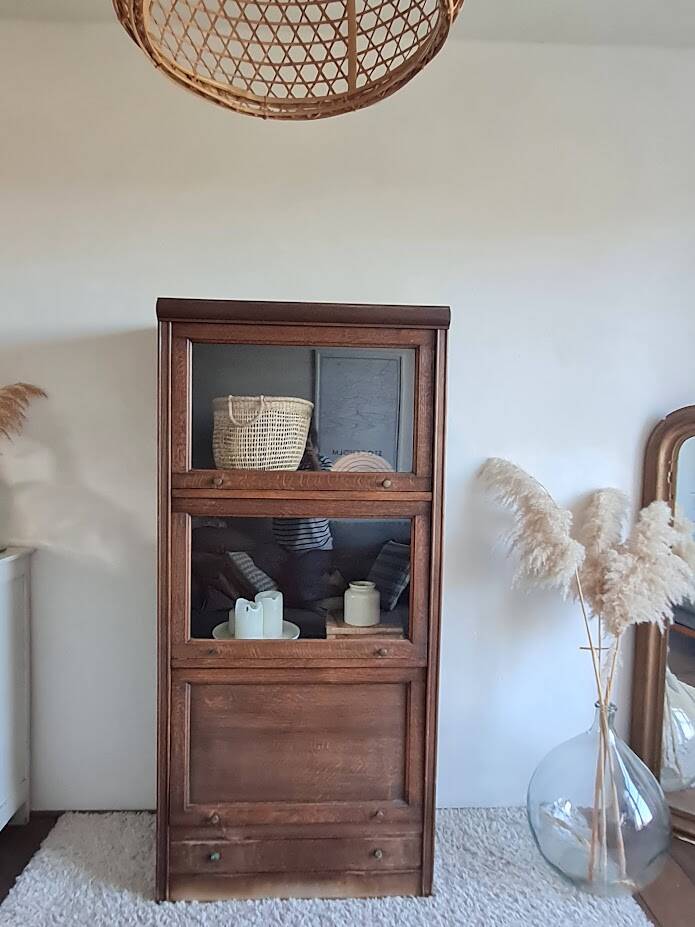 Trade furniture - Pharmacy display cabinet circa the 1960s