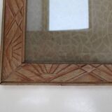 Art deco framing for 152 x 380 mm subject