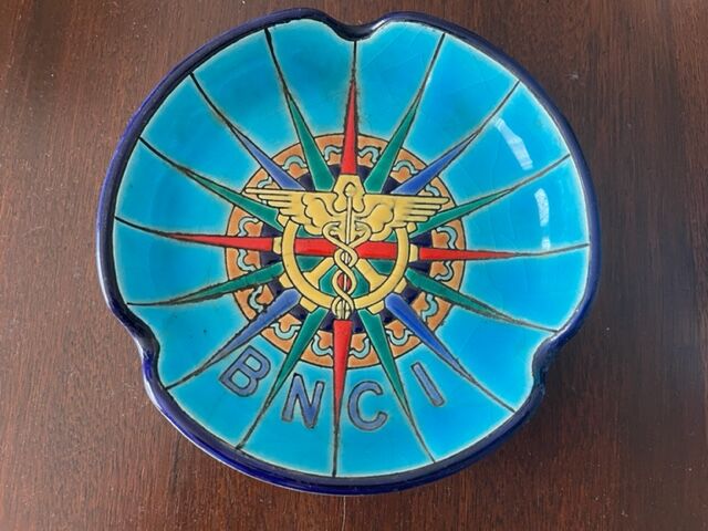 Longwy ashtray 1950