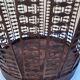Vintage metal wastepaper basket