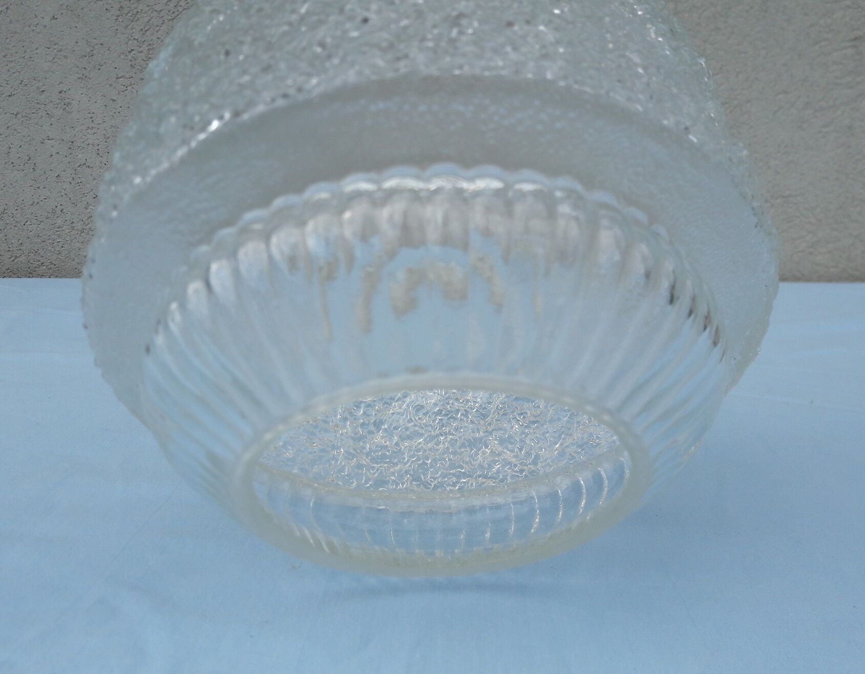 Glass lampshade