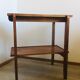 Console two trays reconstitution French 50s