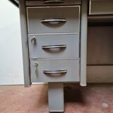 Metal industrial desk