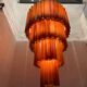 Extra Large Tube Tronchi Chandelier 21 Lights