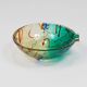 Art glass bowl or ashtray Murano signed Alfredo Barbini, Italy, 1970s.