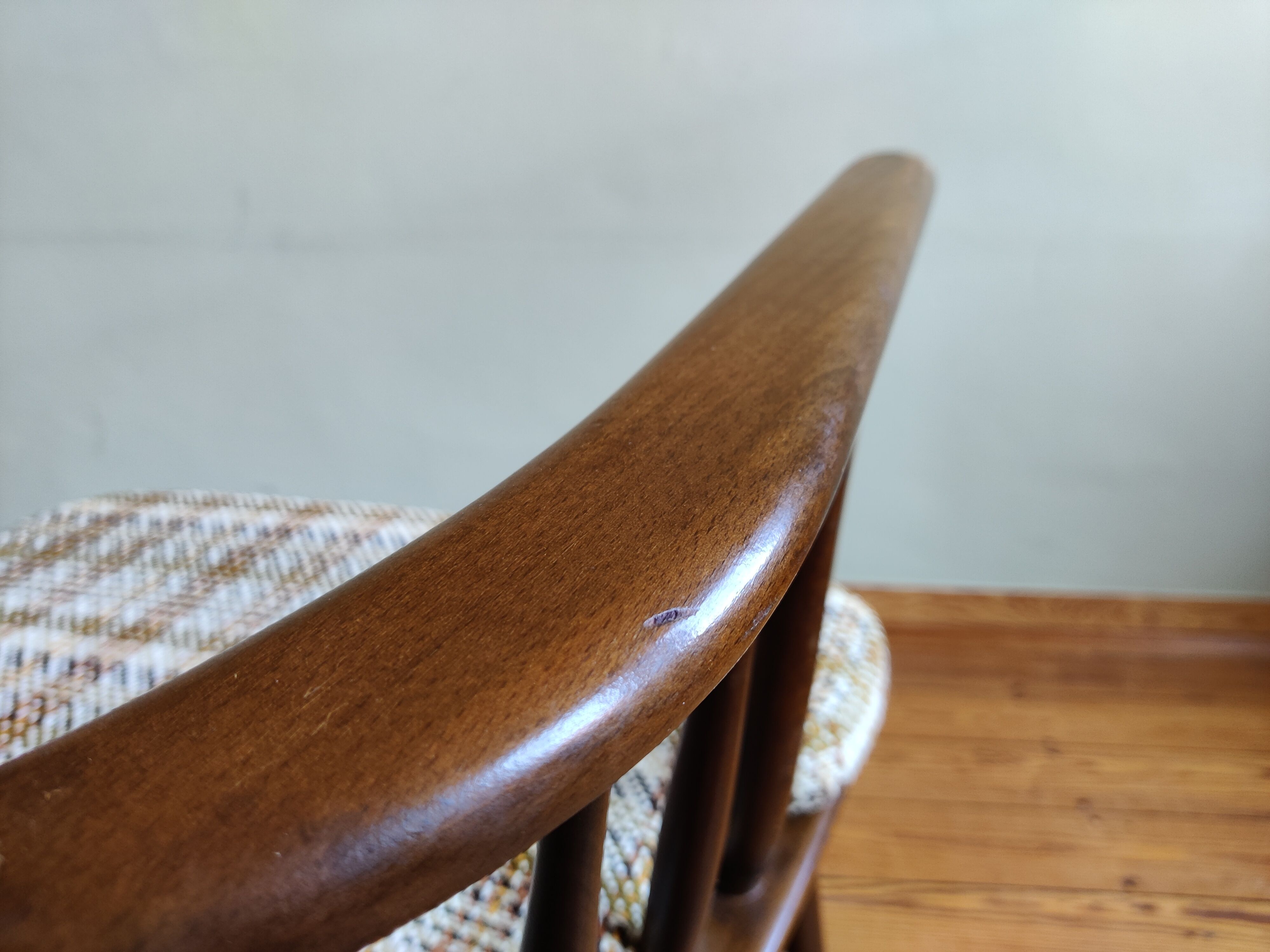 Chaise berçante par Børge Mogensen