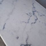 Bistro table for 4 people in white marble