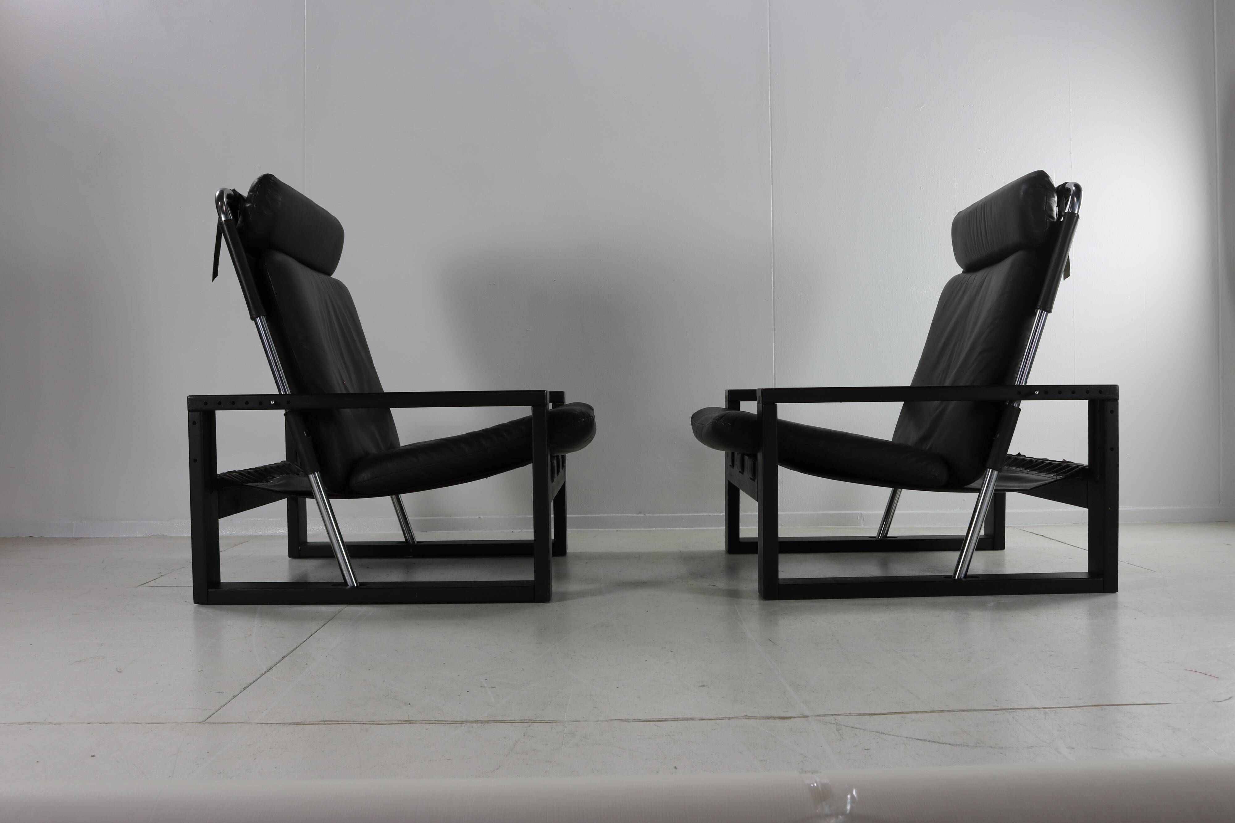 Ensemble de deux chaises longues de Sonja Wasseur