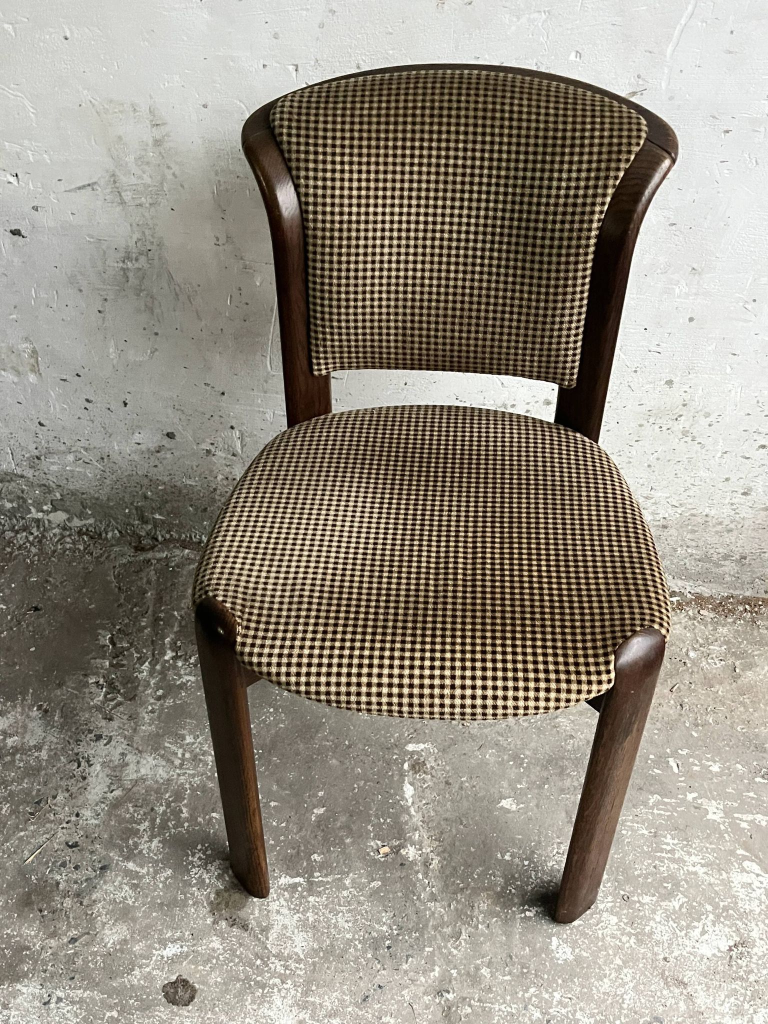 Chaises de salle à manger vintage à dossier incurvé – lot de 6