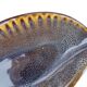 Porcelain ashtray in the shape of a leaf, designed by A. Sadulski, Mirostowice, 1970s.