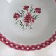Round dish Sarreguemines Digoin model mignardise