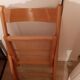 Chaise pliante en cannage