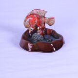 Vallauris style fish ashtray