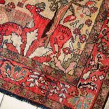 Ancient Persian Carpet Malayer handmade 120cm x 184cm 1920