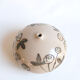 Vintage stoneware soliflore vase signed Losson - Belgium
