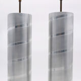 Tube lamps in aluminum 1970