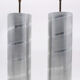 Tube lamps in aluminum 1970