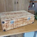 Wooden suitcase