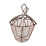 Panier métallique ancien