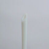 Vase soliflor blanc laiteux nacré