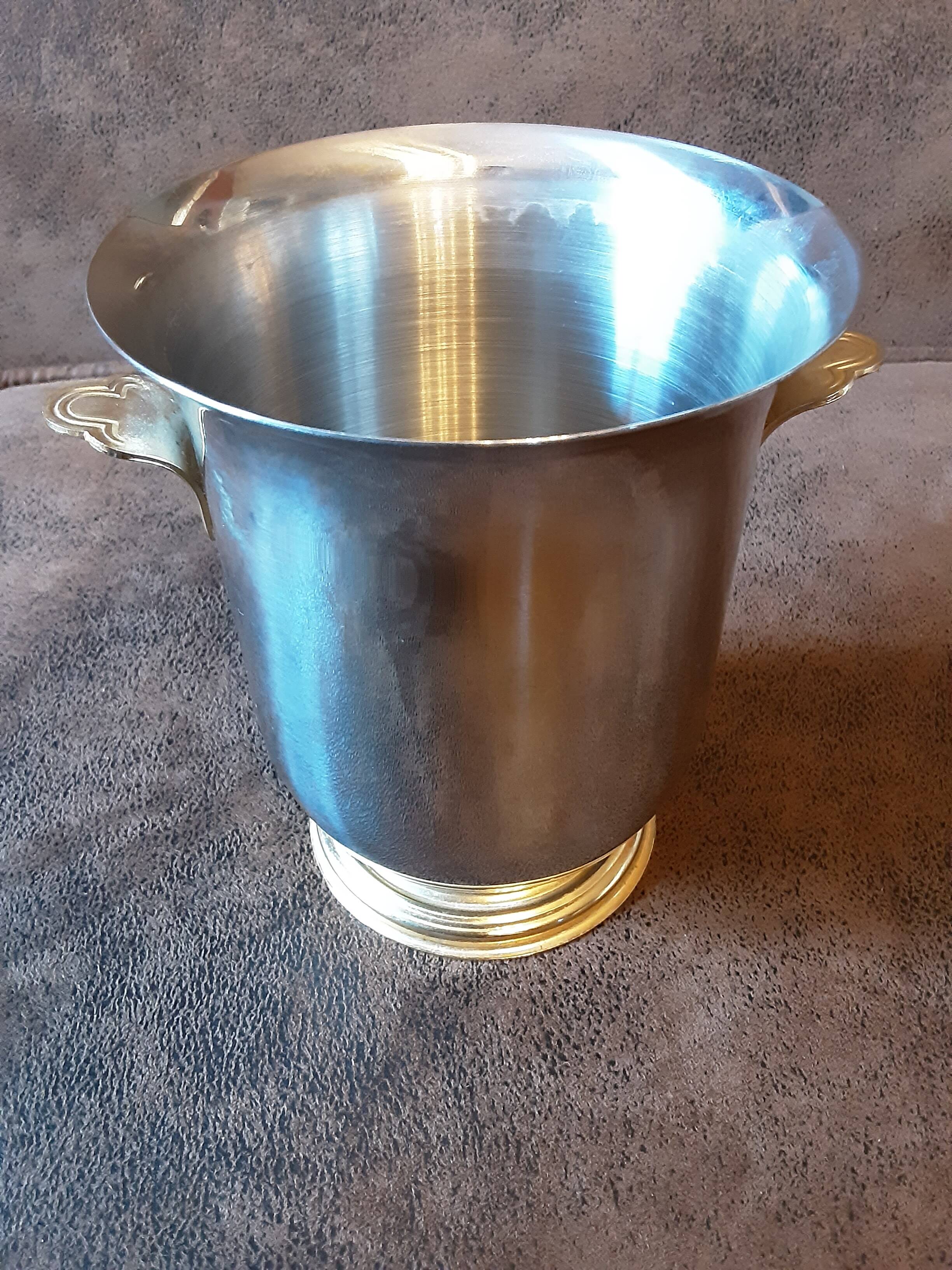 Seau à glaçons  métal