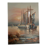 Marin landscape painting