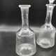 Pair of Baccarat crystal decanter model Richelieu and Champigny