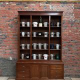 Huge Pharmacy Cabinet from the End of the 19th Century