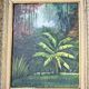 Framed oil painting "forest"