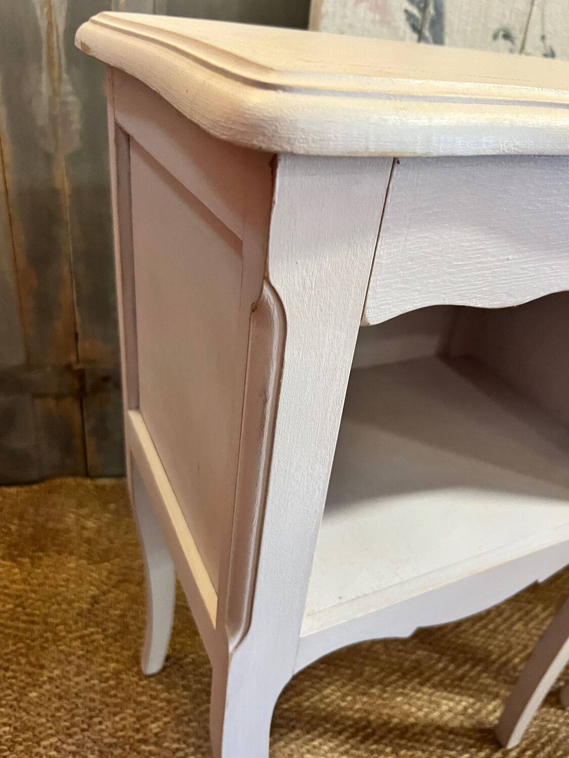 Pair of revamped bedside tables