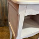 Paire de tables de chevet relookés