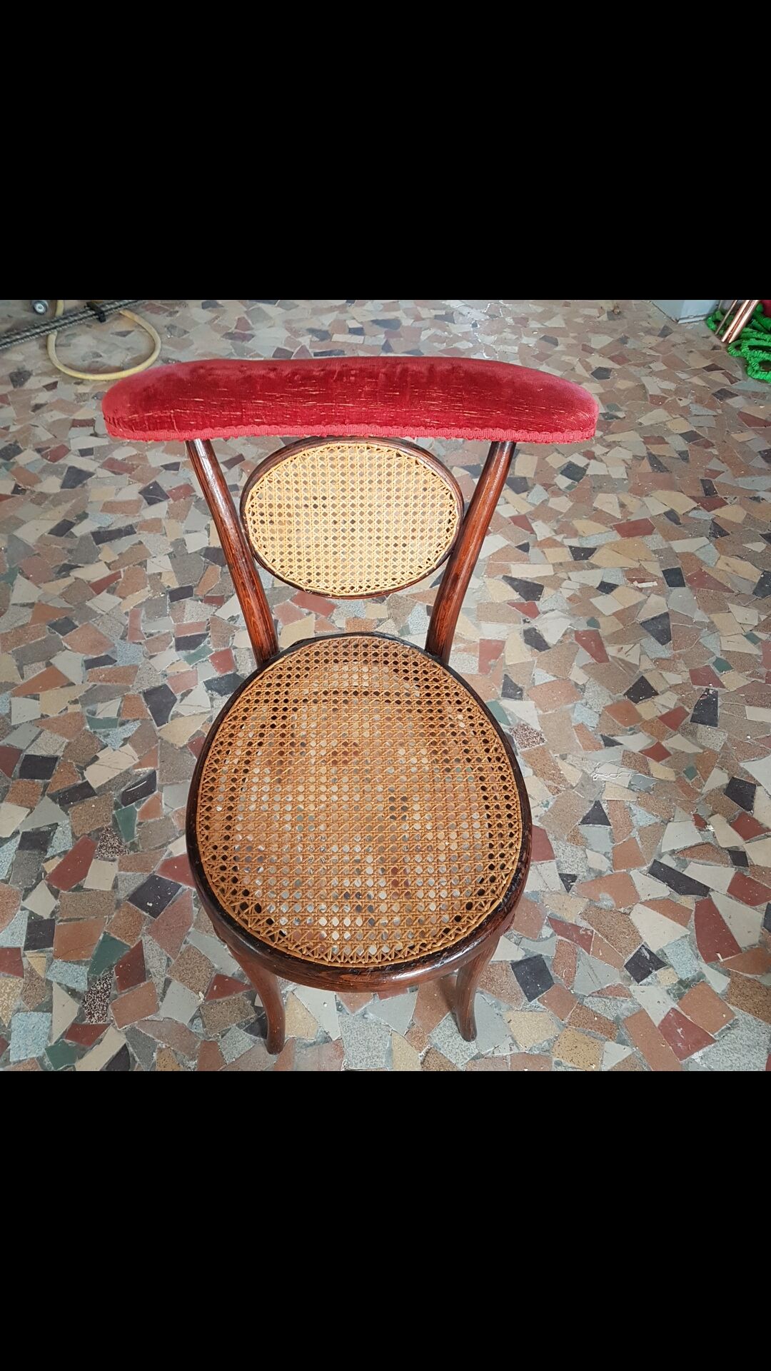 Old poker chair