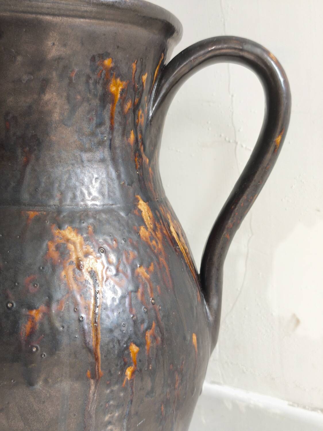 Pichet grès flammé Saint Amand