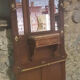 Wooden and brass cloakroom