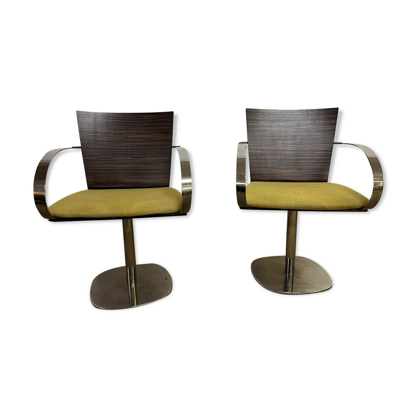 Set of 2 Roche Bobois chairs