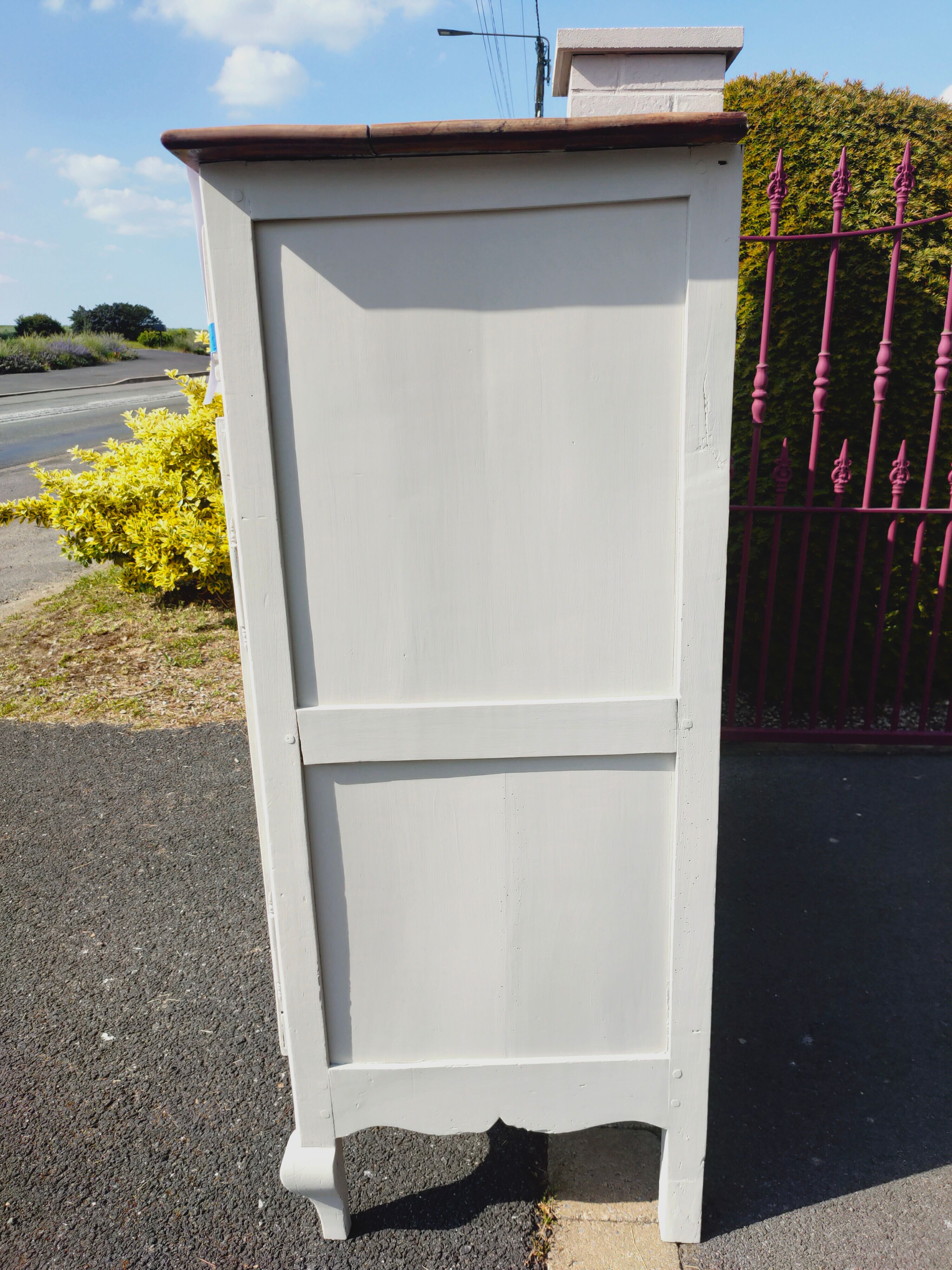 Painted cherry buffet