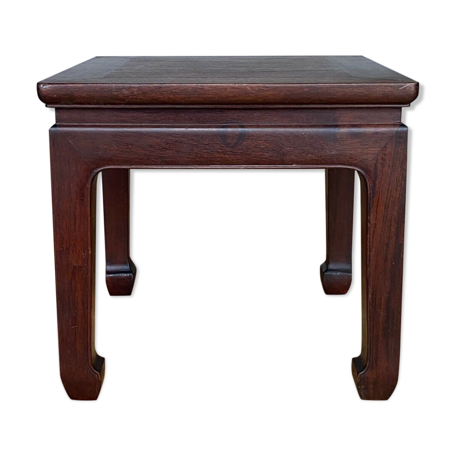 Tabouret table chine 1960 bois de fer belle patine