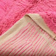 Traditional handwoven Berber rug pink 1.5/2.5 m
