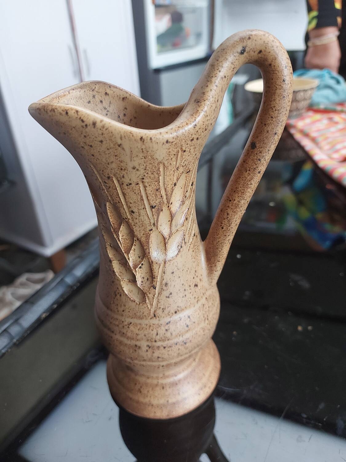 Pichet en gré pyrité de Vallauris