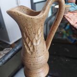 Vallauris pyrite stoneware pitcher