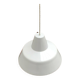 Modern Danish enamel pendant lamp from the mid-century by Louis Poulsen, 1960s.
