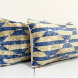 Paire de coussins ouzbeks