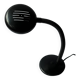 Lampe de bureau Aluminor noir 1980