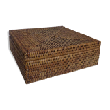 Vintage rattan box