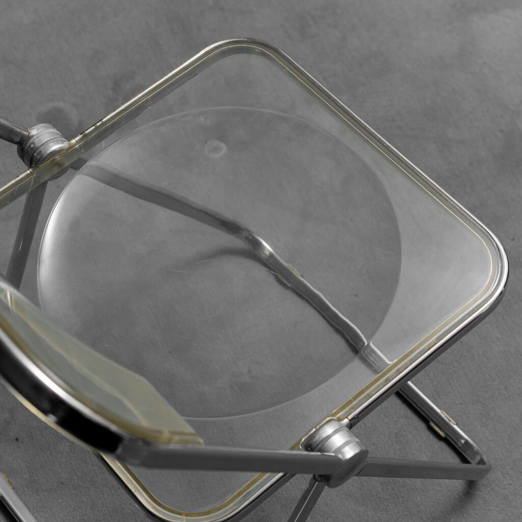 Folding chair plia piretti 70s vintage